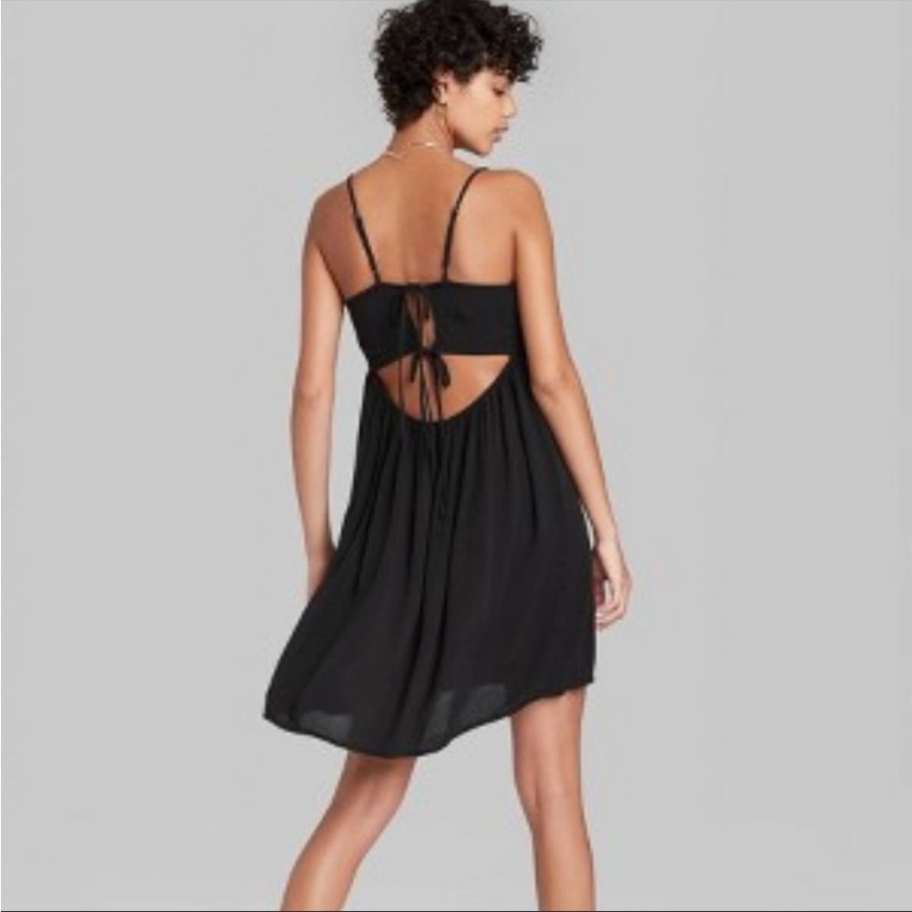 Wild fable xs ( target) tie back babydoll coverup dress